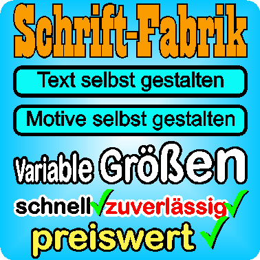 Klebetext selbst gestalten